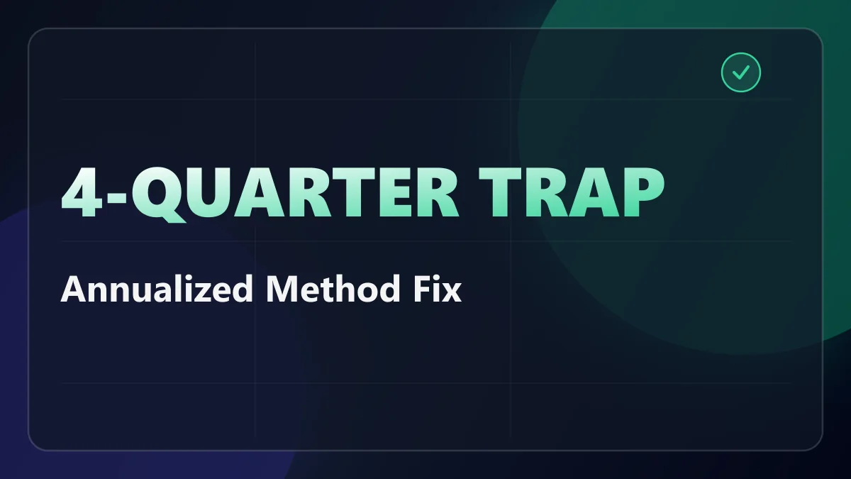 Behind on Q1 and Q2? A Big September Payment Does Not Undo the Penalty. Two Things Do