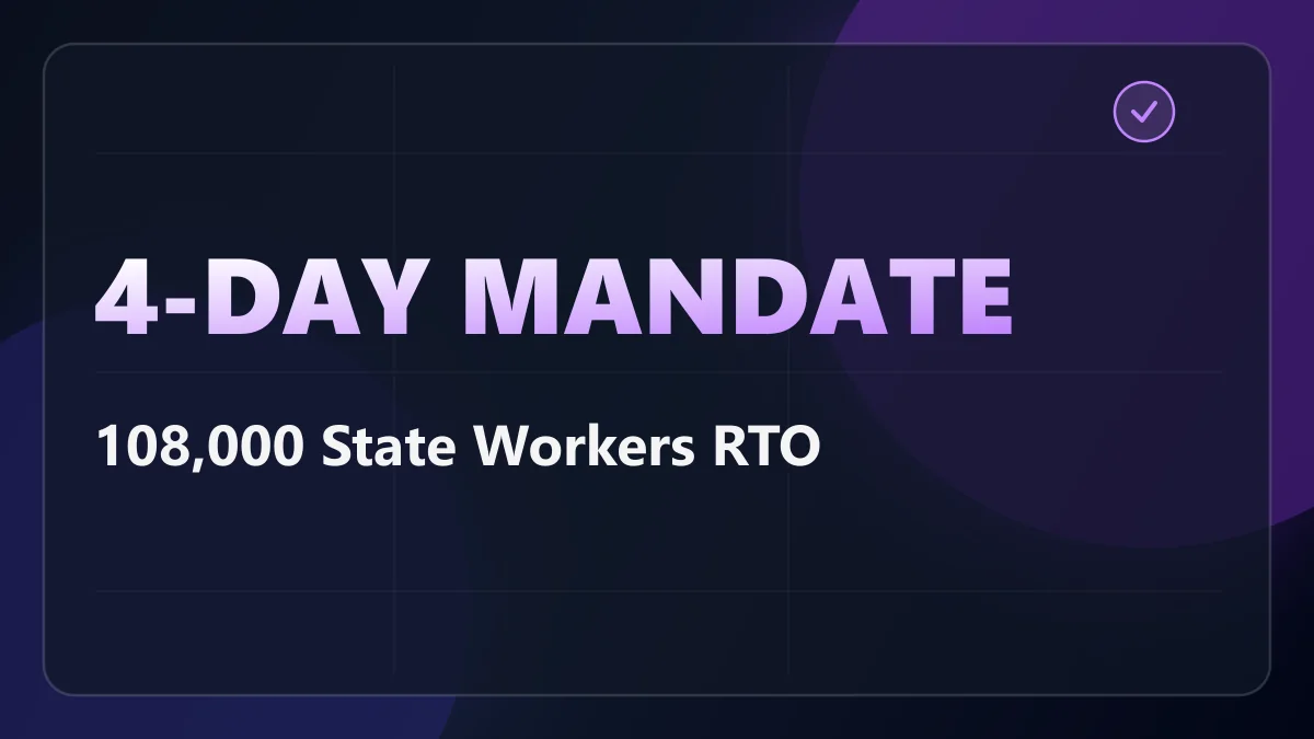 California Gave 108,000 Workers the Strictest Office Mandate in America. Even Texas Backed Off Theirs