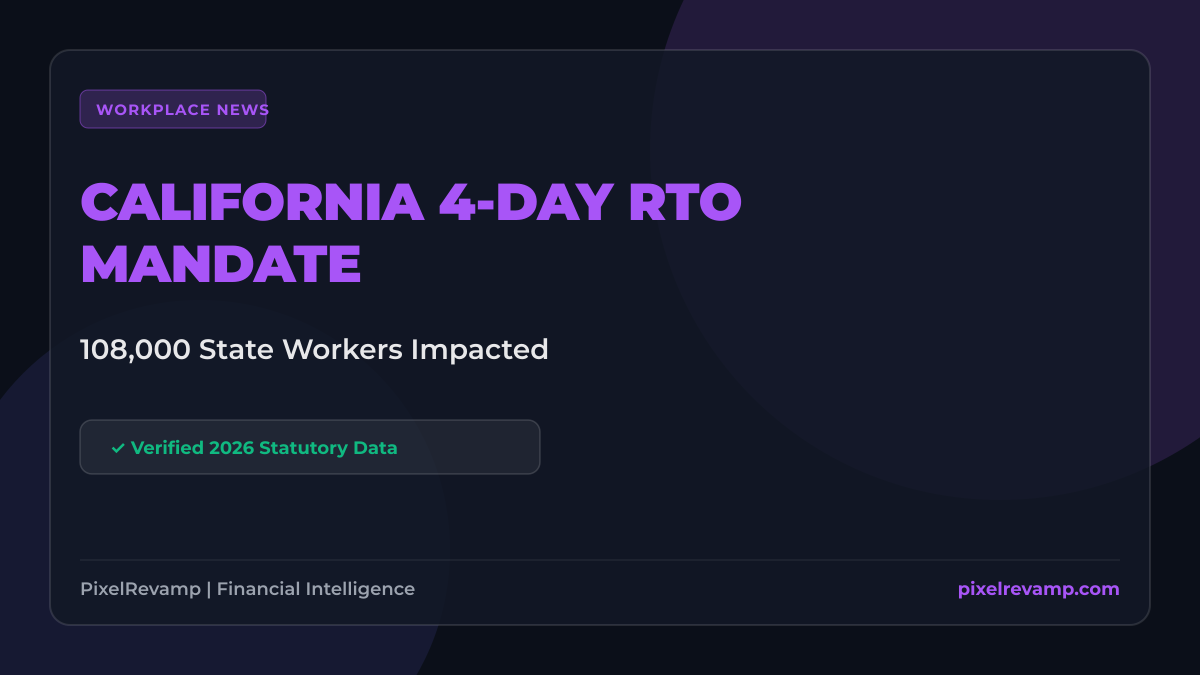 California Gave 108,000 Workers the Strictest Office Mandate in America. Even Texas Backed Off Theirs
