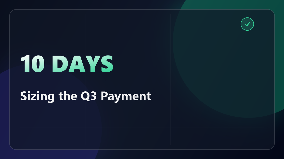 You Know September 15 Is the Deadline. Nobody Tells You What Number Goes in the Box.