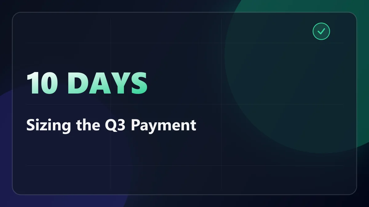 You Know September 15 Is the Deadline. Nobody Tells You What Number Goes in the Box.